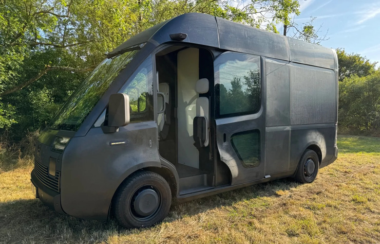 A van from the failed electric delivery vehicle maker Arrival popped up for sale on eBay. 