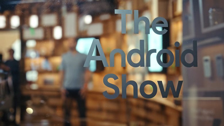 The Android Show has officially started.