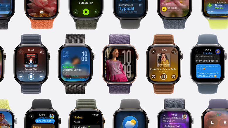 The Series 11 comes equipped with Liquid Glass, among other new features. (Apple)
