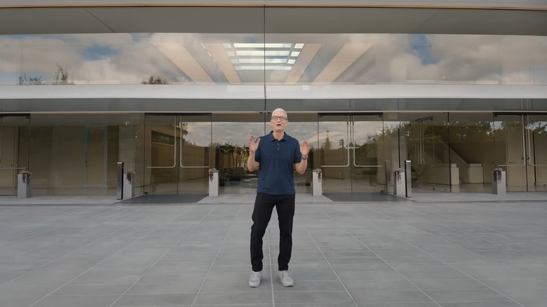 Apple CEO Tim Cook is kicking off the iPhone event. (Apple)