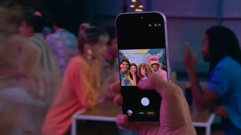 You don't have to rotate your phone to take landscape photos anymore. (Apple)
