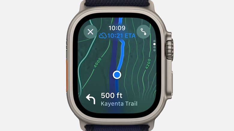 Supports offline maps.