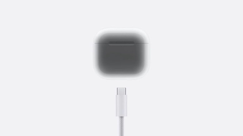 USB-C charging case.