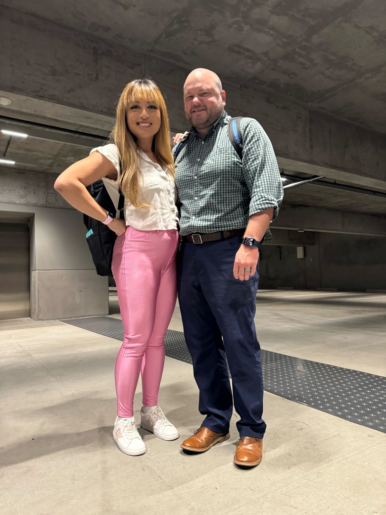 Cherlynn and Billy have arrived.
