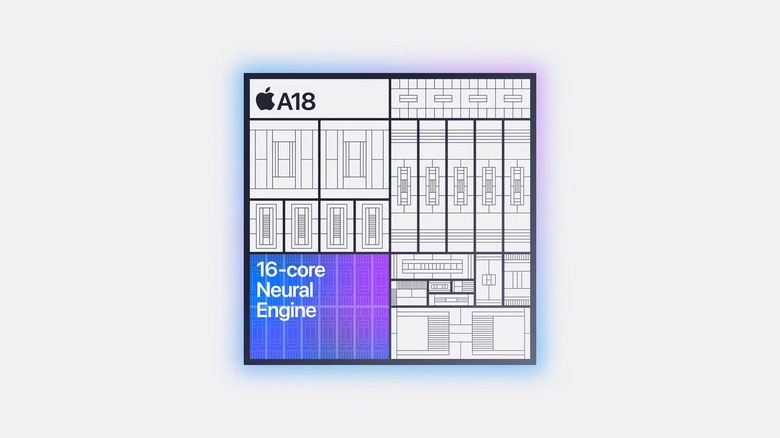 The A18 chip is optimized for Apple Intelligence