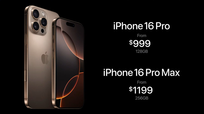 iPhone 16 Pro prices, available in stores September 20.