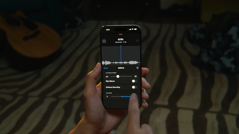 Voice Memos app will let you layer audio.