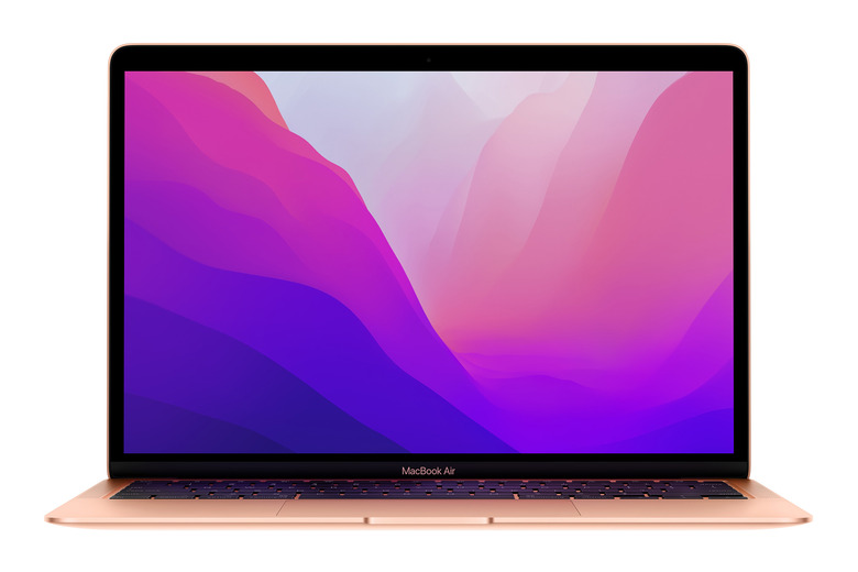 Apple MacBook Air M1 in gold