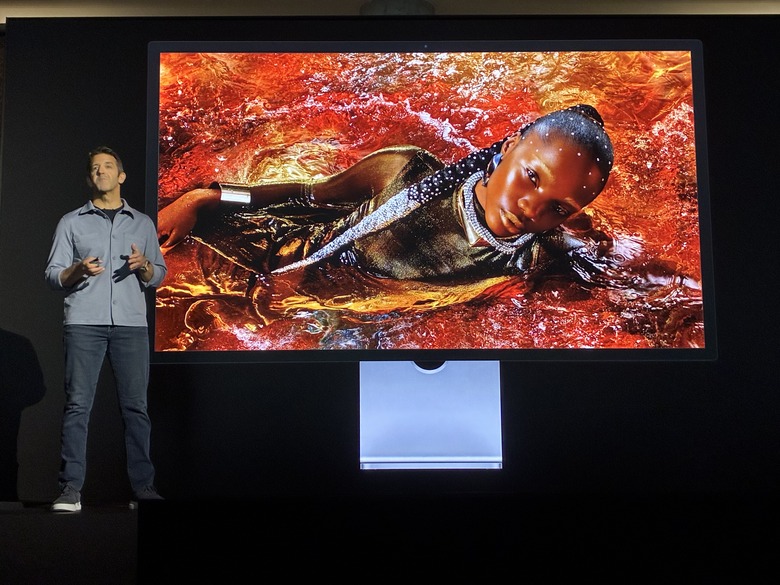 John Termus onstage at the Apple event.