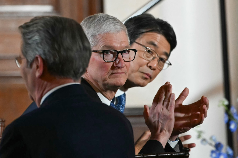 Apple CEO Tim Cook in Tokyo in October 2025