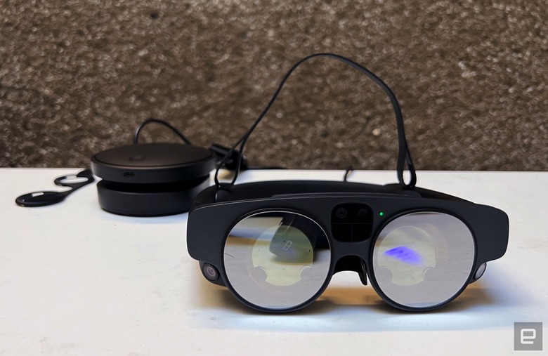 The Magic Leap 2 mixed reality headset