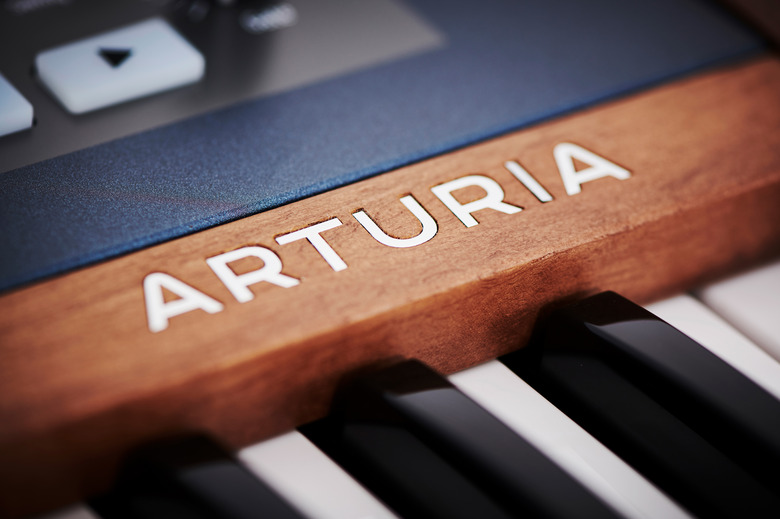 Detail of an Arturia PolyBrute synthesizer, taken on August 17, 2020. (Photo by Olly Curtis/Future Publishing via Getty Images)