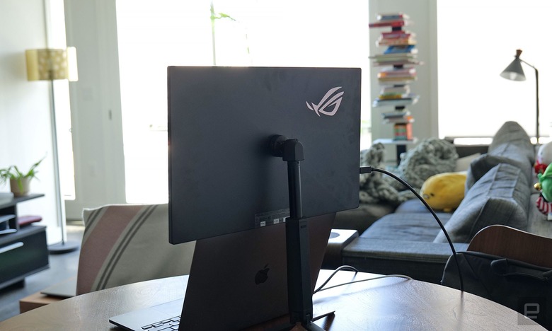 The ROG logo even lights up, if you're into that sort of thing.