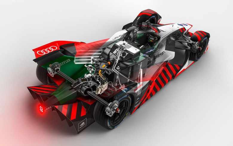 Audi's Formula E racing car.