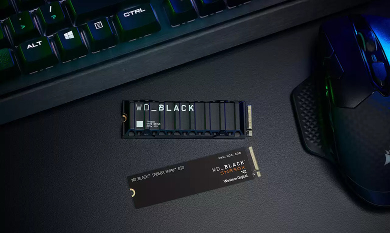 The WD Black SN850X.