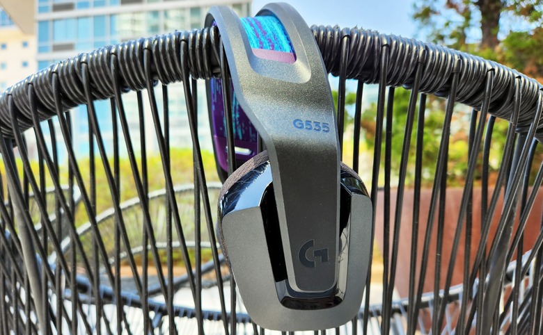 The Logitech G535 Lightspeed.