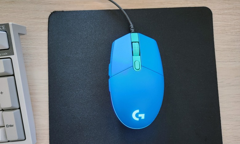 The Logitech G203 Lightsync