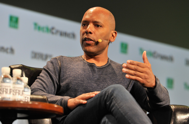 Leslie Miley speaks onstage during TechCrunch Disrupt SF 2016