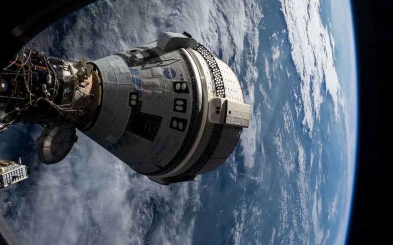 Starliner docked to the ISS