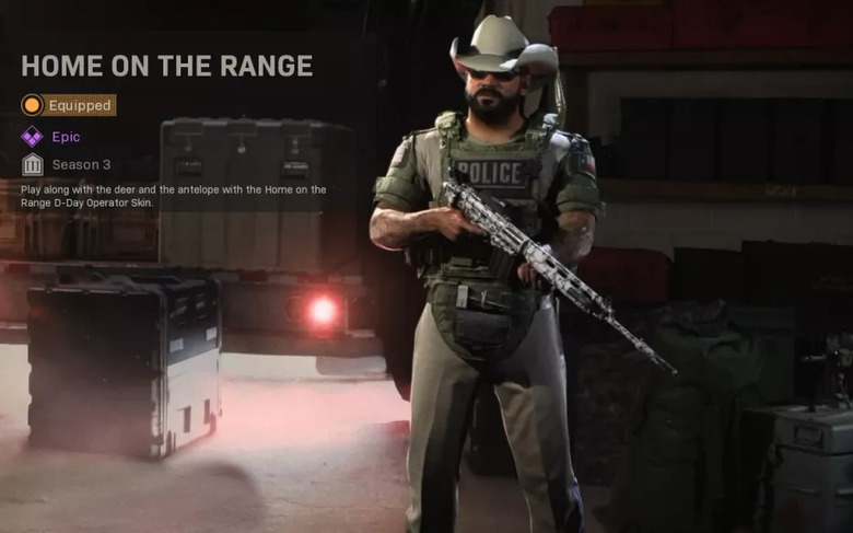 'Call of Duty' Border War skin