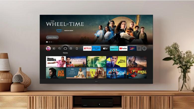 An image showing an Amazon Fire TV home screen.
