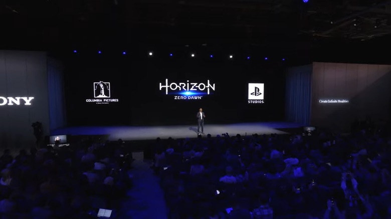 Sony is prepping a movie based on <em>Horizon Zero Dawn</em>, too.