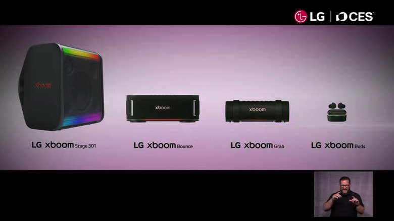 LG is updating its Xboom audio line for 2025.