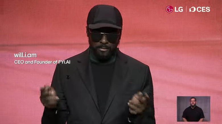The musician is teaming up with LG.