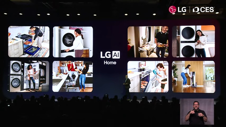 LG pitches how it's tying together its full home ecosystem.