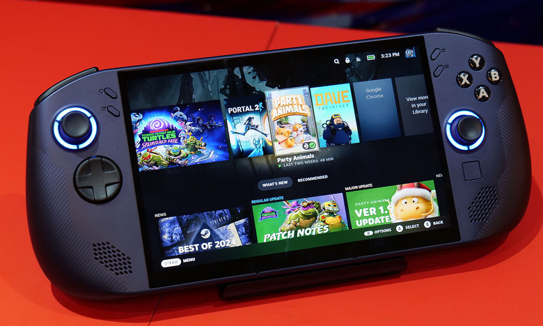 The Lenovo Legion Go S will be the first third-party gaming handheld to come with support for SteamOS.