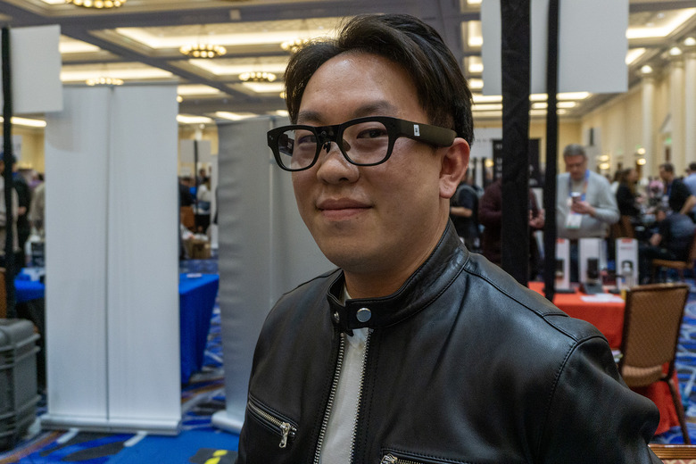The RayNeo X3 pro AR glasses.
