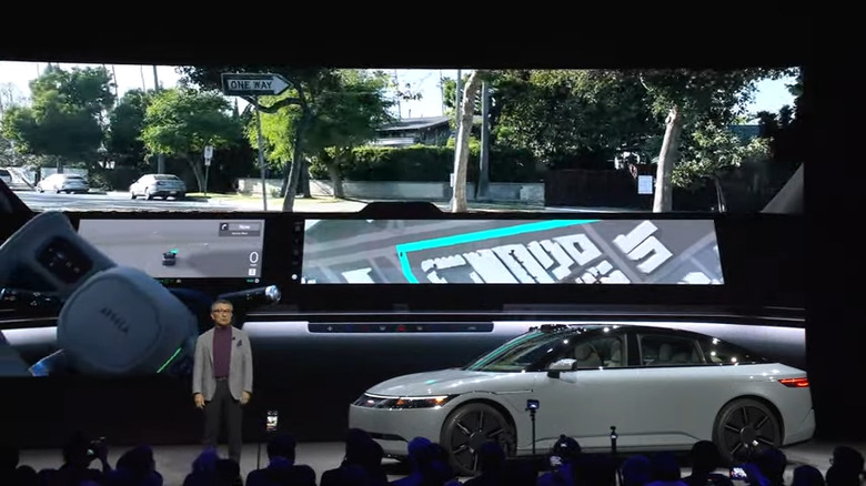 A closer look at the Afeela 1's driving experience.