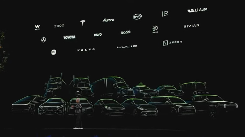 Physical AI is pulling in quite a few automotive partners.