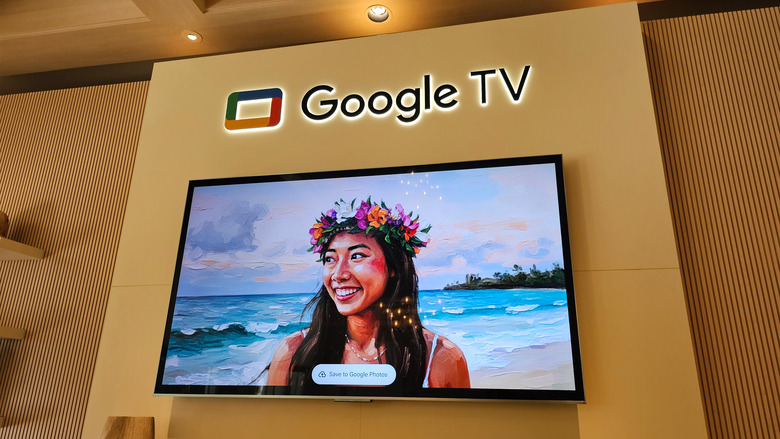 Gemini added the oil painting feature to this personal photo