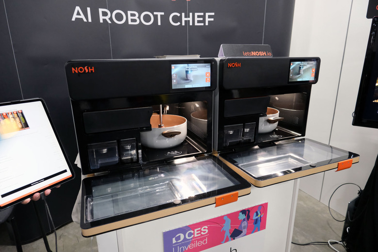 The Nosh display at CES 2026.