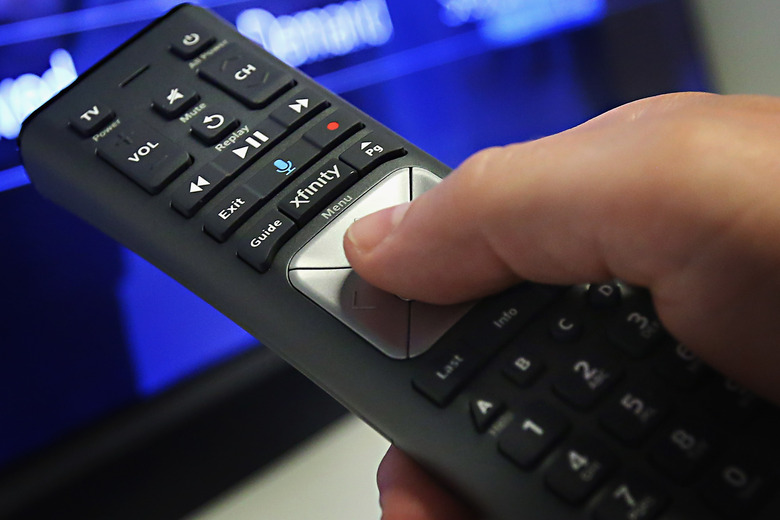 PHILADELPHIA, PA - AUGUST 18:  A view of the Comcast offices on August 18, 2015 in Philadelphia, Pennsylvania.  Comcasts Voice Remote allows customers to navigate tens of thousands of shows and movies on the X1 platform with their voice.  (Photo by Cindy Ord/Getty Images for Comcast)