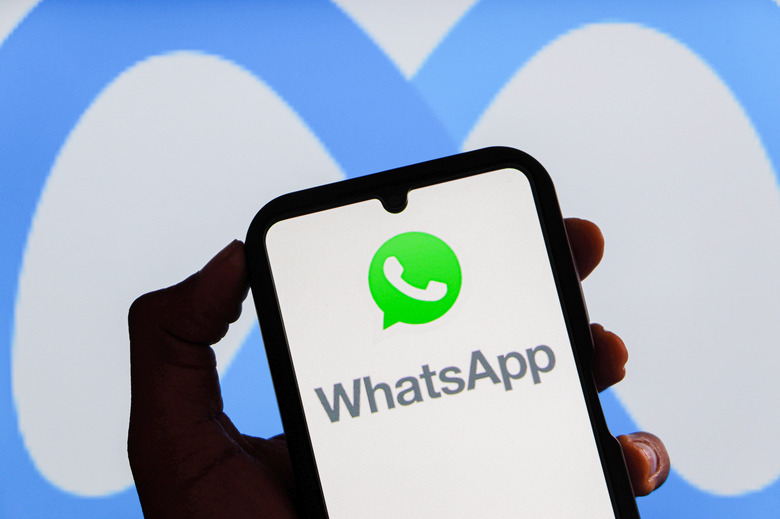 INDONESIA - 2025/10/16: In this photo illustration, a Whatsapp logo is seen displayed on a smartphone screen with Meta AI logo in the background. (Photo Illustration by Algi Febri Sugita/SOPA Images/LightRocket via Getty Images)