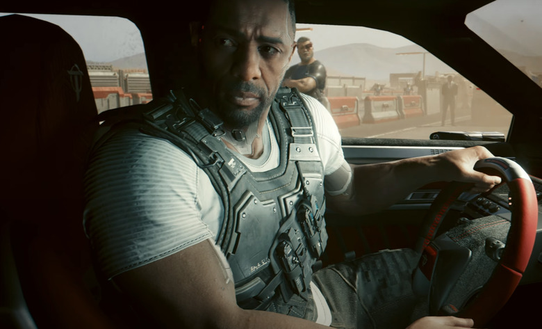 Idris Elba in Cyberpunk 2077