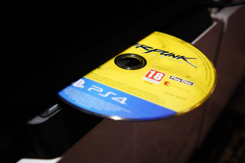 Cyberpunk Game On Sony Playstation 4