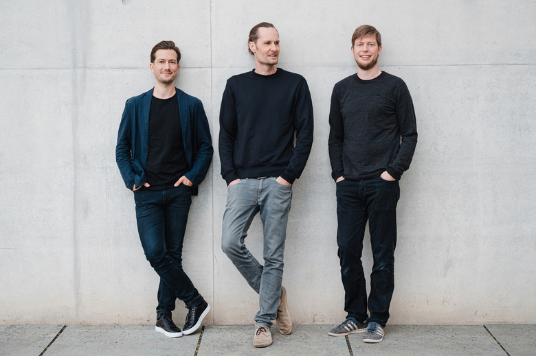 Alexander Ljung (left), Eric Quidenus-Wahlforss (center), Alexander Ljung and Christian Springub (right).