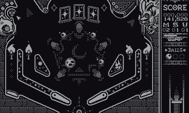 A screenshot from Devils on the Moon Pinball.
