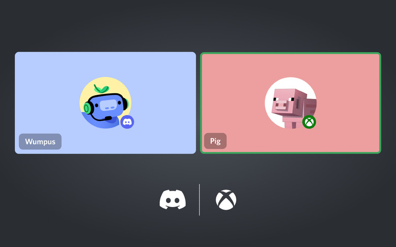 A screenshot showing Discord voice chat working on Xbox consoles.
