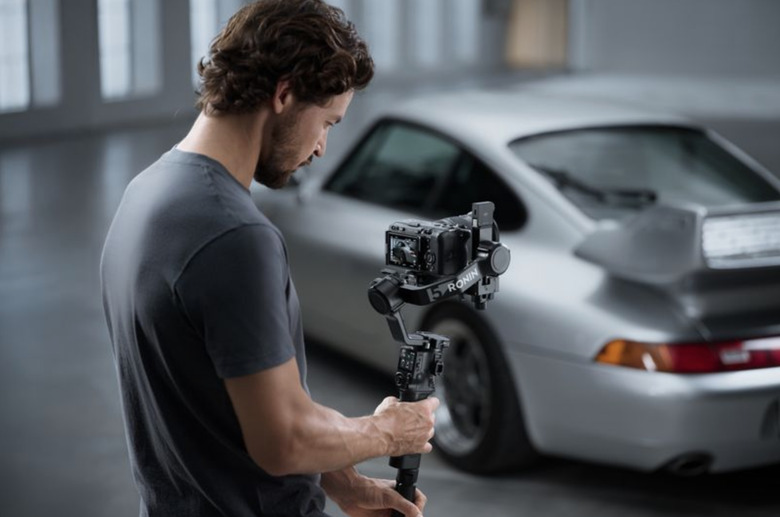 A gimbal and a guy. A guy-mbal. 
