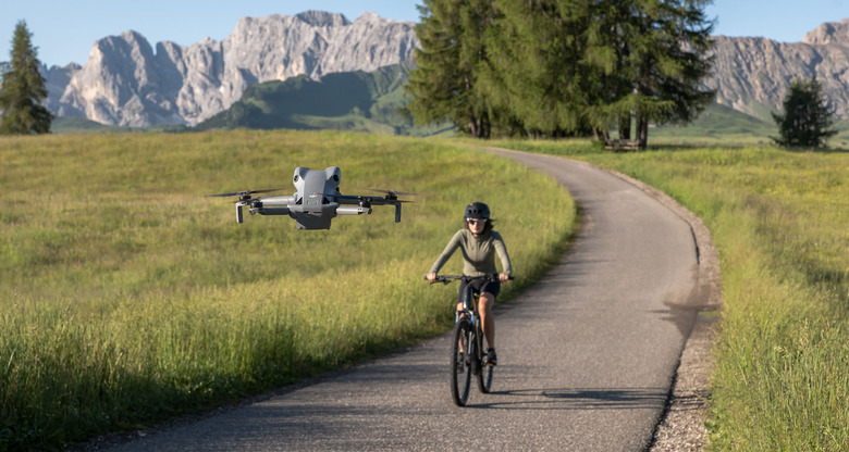 DJI's Mini 5 Pro has improved ActiveTrack 360 capabilities for sports like cycling