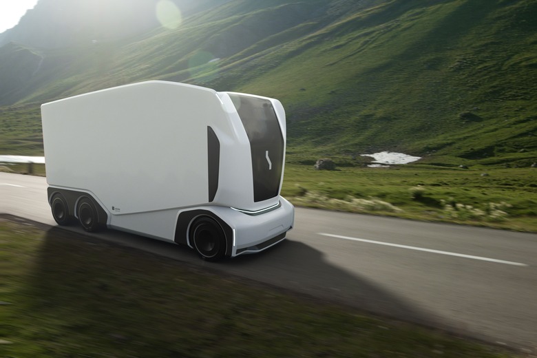 Einride's AET electric delivery truck
