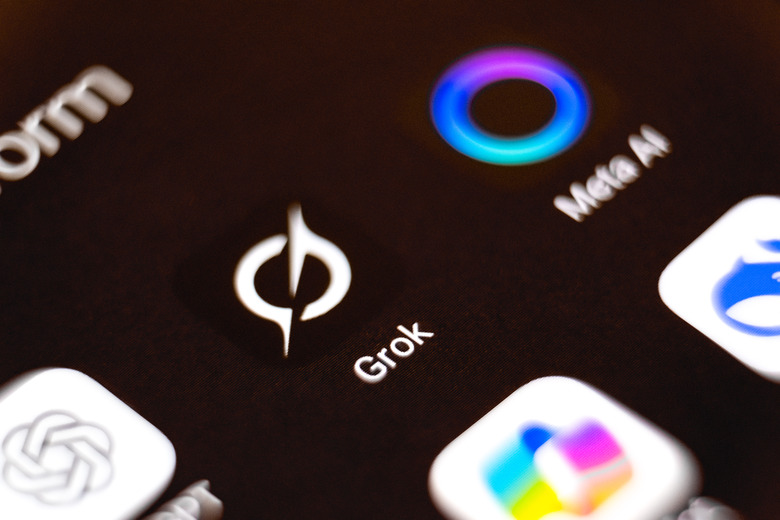 The Grok application appears on a smartphone screen in this photo illustration in Athens, Greece, on October 2, 2025. (Photo Illustration by Nikolas Kokovlis/NurPhoto via Getty Images)