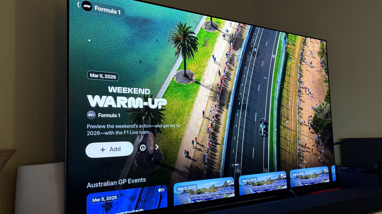 The Formula 1 channel on Apple TV