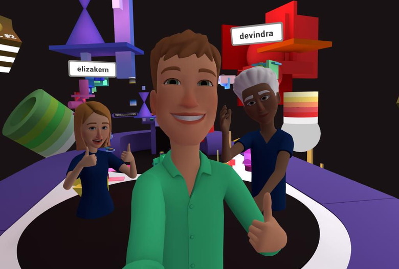 FAcebook horizon Selfie