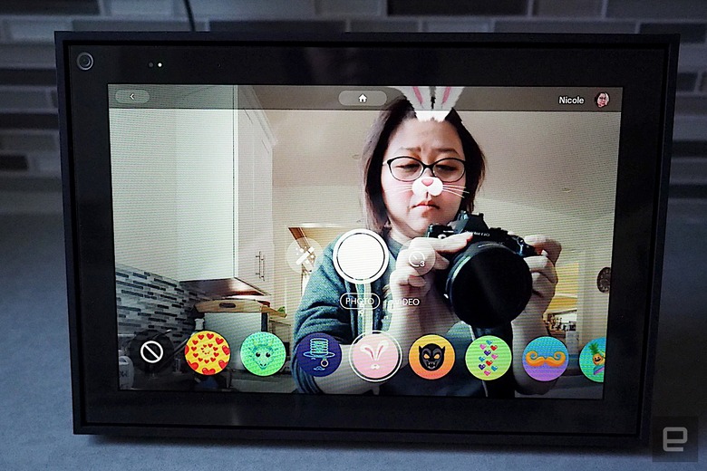 Facebook Portal (2019) filters