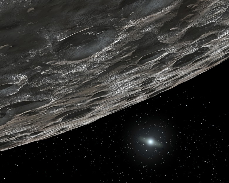 Artist's Conception of a Kuiper Belt Object